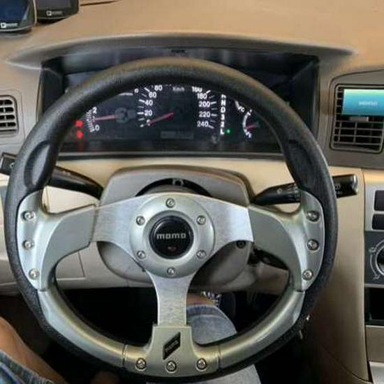 13-calowa kierownica wyścigowa Cool Coupe, półokrągłe ostrze, 14-calowa