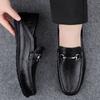 Handgefertigte Herren Slipper Schuhe Leder Mode Business Schuhe Herren 2024 Luxusmarke Herren Loafer Allround Herren Freizeitschuhe