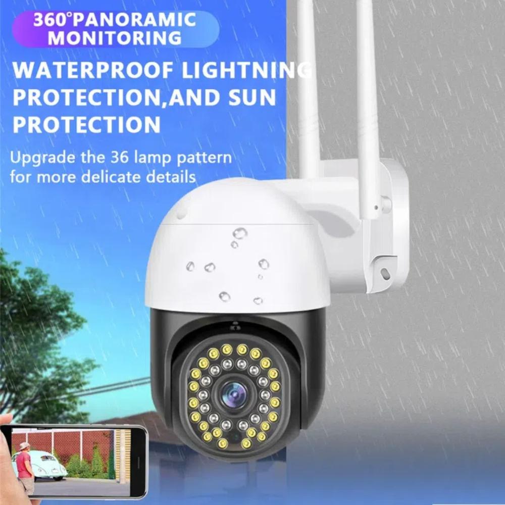 Intelligente 10X Zoom Wifi PTZ Kamera Außenbereich Hausüberwachung Videoüberwachung 5MP Drahtlose IP-Kameras KI Automatisches Personentracking