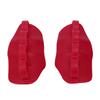 Non Slip Workout Grips Rubber Deadlifts Palm Protectors Pull Up   Ergonomic Finger Sleeve Pads Gym Fitness Gloves for Men Women Training Red