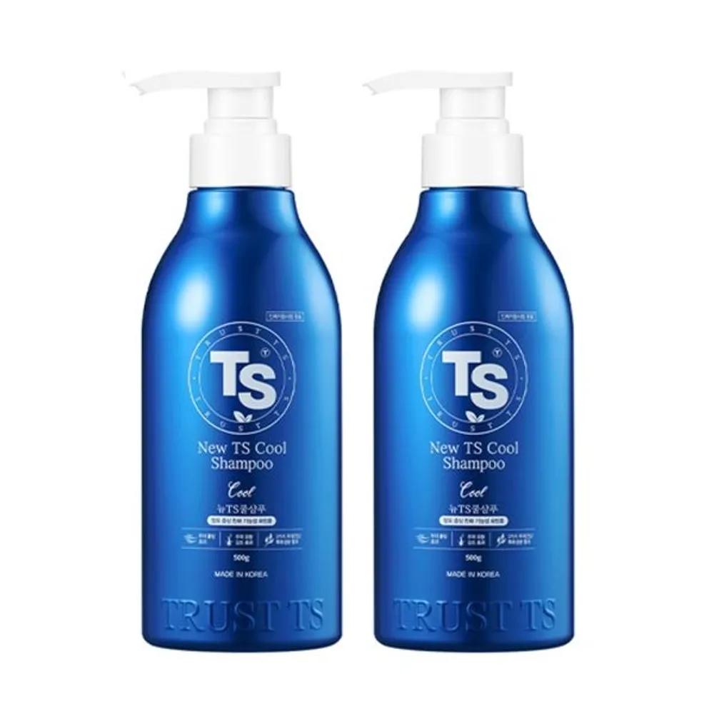 New TS Cool Shampoo 500g 2 packs