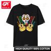 Tag der Toten Mariachi Gitarre Totenkopf T-Shirt Marke Normal Baumwolle Unisex Oberteile T-Shirt Gedruckt auf Übergröße