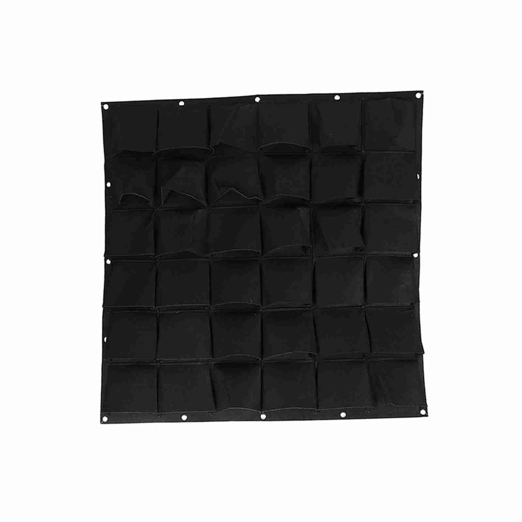 36 Kets   Planting Bags Outdoor Wall Vertical Greening Planter Green