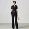 Women's Short-Sleeve Summer Professional Suit Set