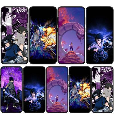 Cover for iPhone 16 15 14 Xiaomi Redmi Note 13 12 11 Pro Max X 10 8 9 XR Samsung Galaxy S24 S23 A15 A13C OPPO Huawei Naruto Uchiha Sasuke Phone Case