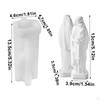 Mary Silicone Candle Model Ornament Creative Supplies Handcraft Plaster Statue Epoxy Resin