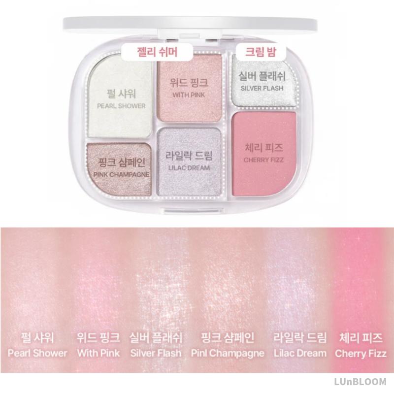 WAKEMAKE Soft Sheer Multi Palette 6.4g