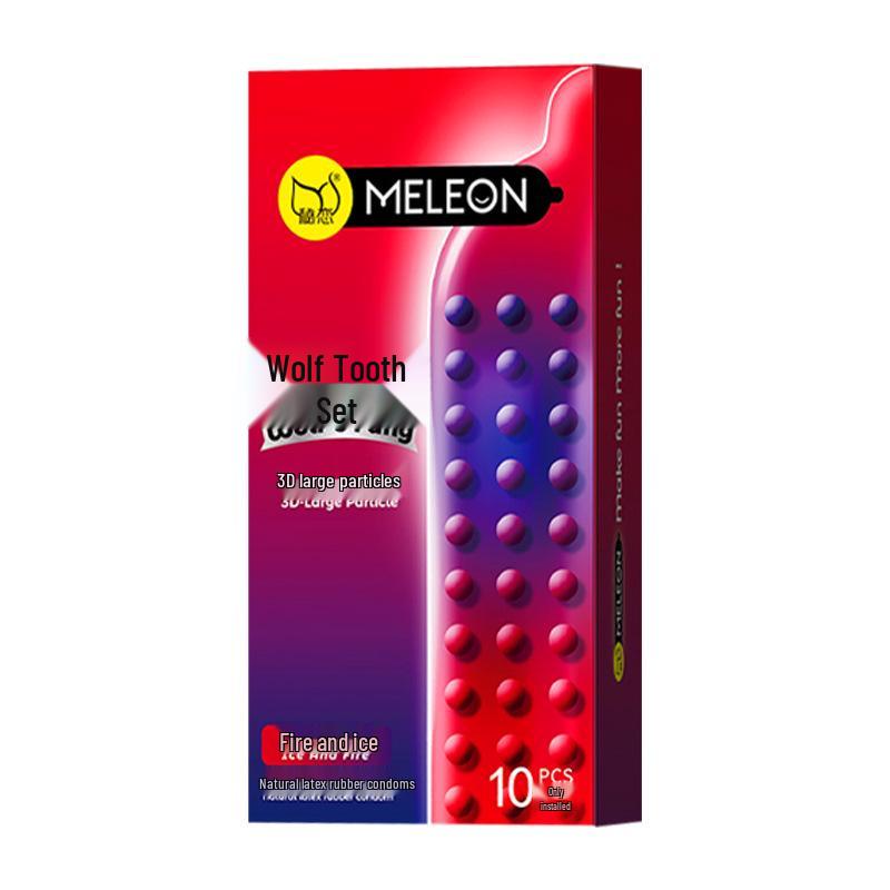 Secret Love Delay King Ribbed Condoms – Long-Lasting, Large Particle, Cat Tongue Texture