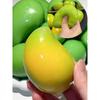 //Neuer handgefertigter knuspriger Mango-Stressball Quetschspielzeug, Farbwechselnde Mango Squishy Fidget Ball, ASMR Sensorisches Stressabbau-Spielzeug