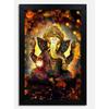 @ Ganapati Lord Framed Painting Zr158-60%Off