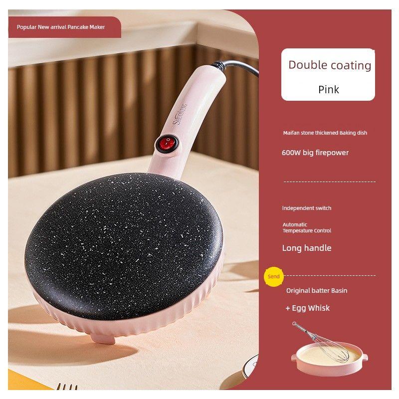 

Блинница Блинчик Весенний Блинчик Ролл Весенний Ролл Лазанья Электрическая Сковорода Мини Для Дома Блинница Крепница Ролл Pink