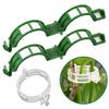 50/100Pcs Plant Support Clips High Strength Reusable Quick Opening Design Tomato Grape Vine Supportive Fixing Clips