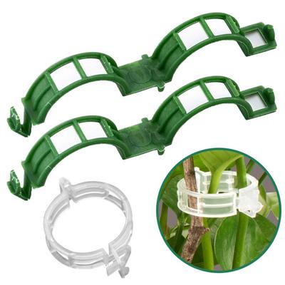50/100Pcs Plant Support Clips High Strength Reusable Quick Opening Design Tomato Grape Vine Supportive Fixing Clips