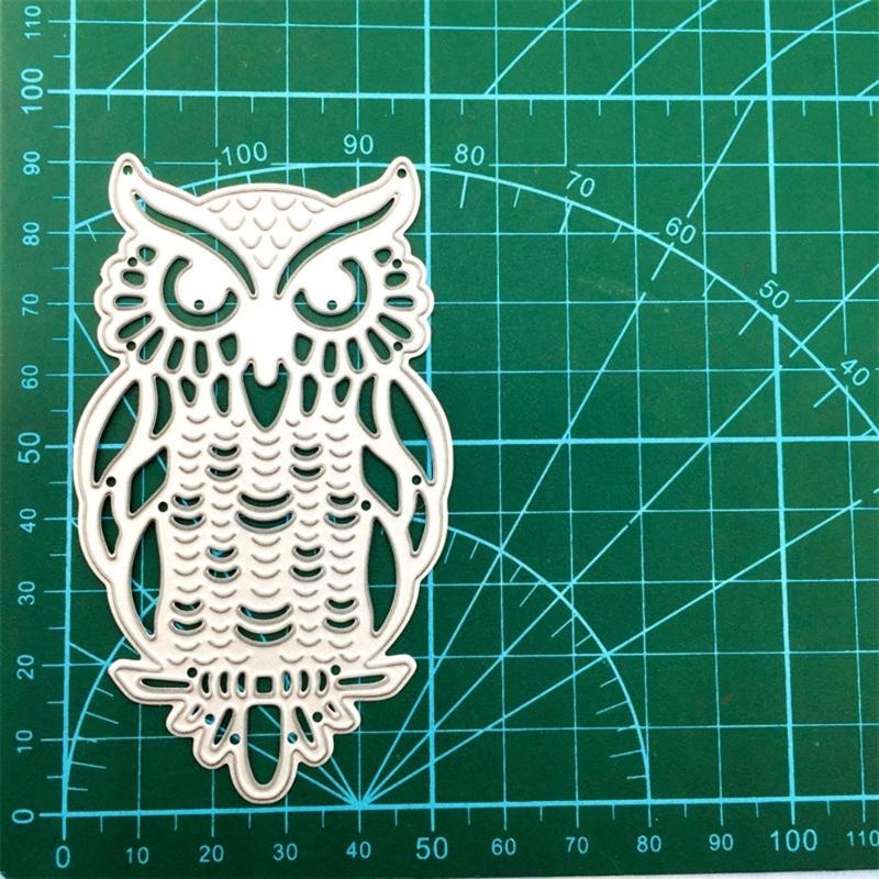 Animal Owl Metal Cutting Dies for Card Making Scrapbooking Paper DIY Template