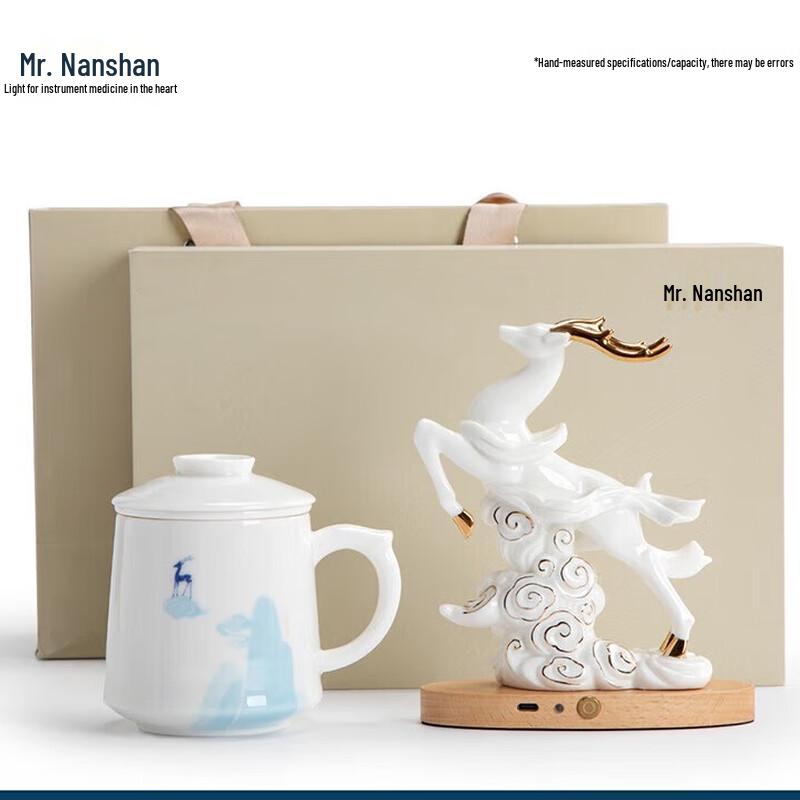 

Mr. Nanshan Nine-Colored Deer Tea Infuser Cup Gift Set