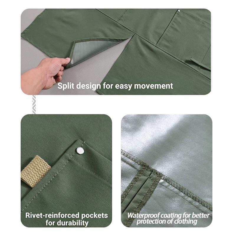 Korean Waterproof Apron Cafe Western Restaurant Kitchen Waiter Work Apron Household Apron