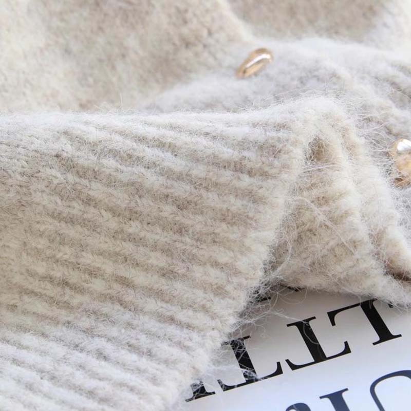 Pullover Mantel Strickjacke für Damen Herbst Winter Große Größe Langarm Strickjacke Pullover Jacke