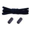Colorful Elastic Semicircle No-Tie Shoe Laces for Sneakers Kids & Adults Metal Lock Lazy Laces Boot Shoe Strings