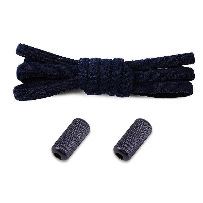 Colorful Elastic Semicircle No-Tie Shoe Laces for Sneakers Kids & Adults Metal Lock Lazy Laces Boot Shoe Strings