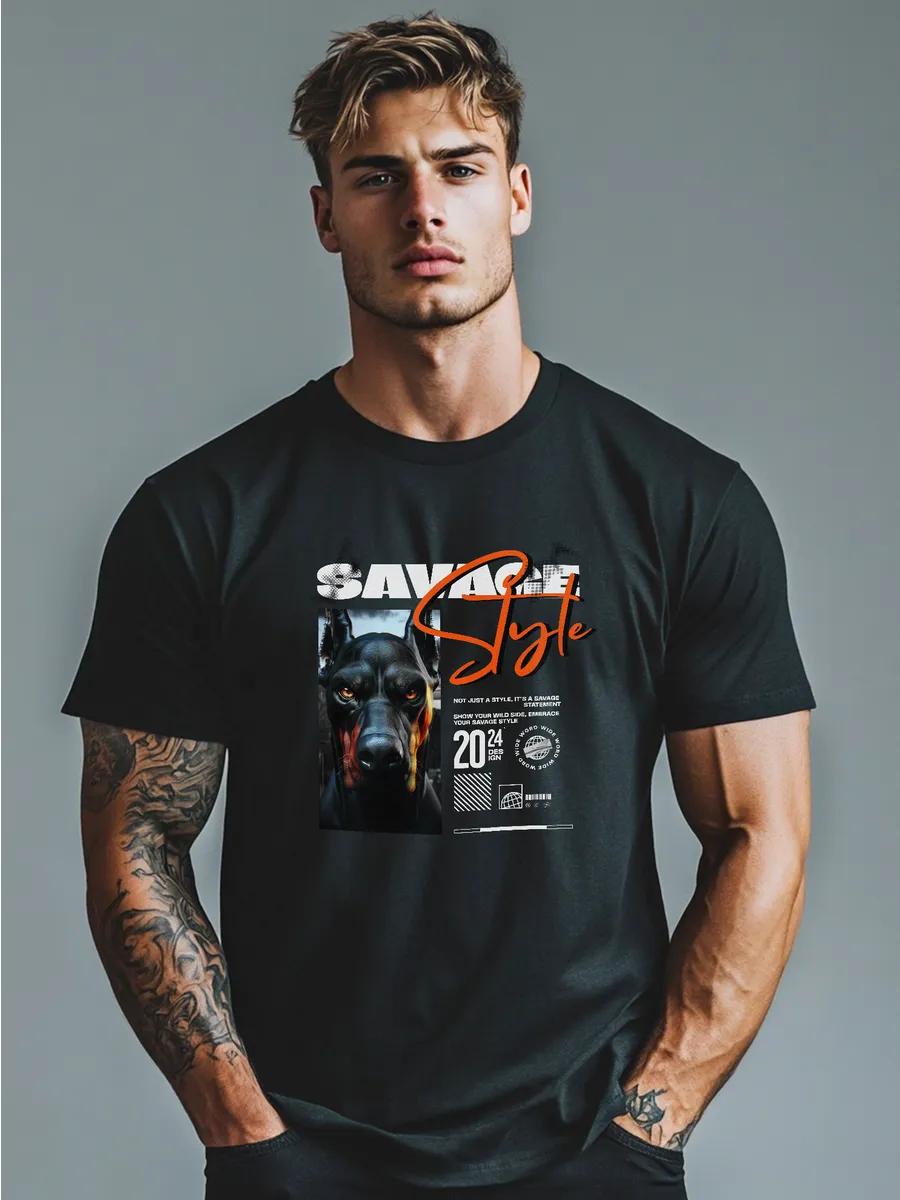 

Печатная футболка 2XL