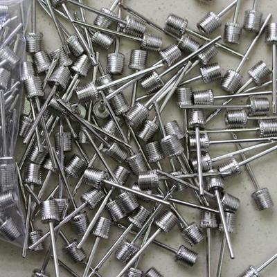 10Pcs Inflating Pins Standard Portable Metal Ball Air Pump Needles for Footballs