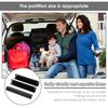 3Pcs Car Trunk Cargo Block Metal Luggage Fixation Trunk Organizer With Fastener Multifunctional Car Back Auto Trunk Fixed Tool