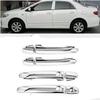 Chrom-Styling Türgriffabdeckung mit schlüssellosem Zugang für Toyota Yaris 2006-2008