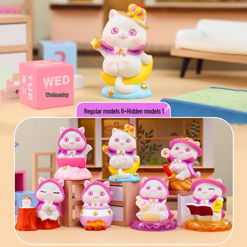 Guochao Hanfu Mädchen Figur: Frühlingsbrise Blind Box Sammlerstück – verträumte Dekoration & Geschenk