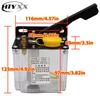 CNC Manual Lubrication Oil Pump Kit Oil Outlet 4mm 6mm TZ-5 Lubrication Pump for CNC Engraving Router