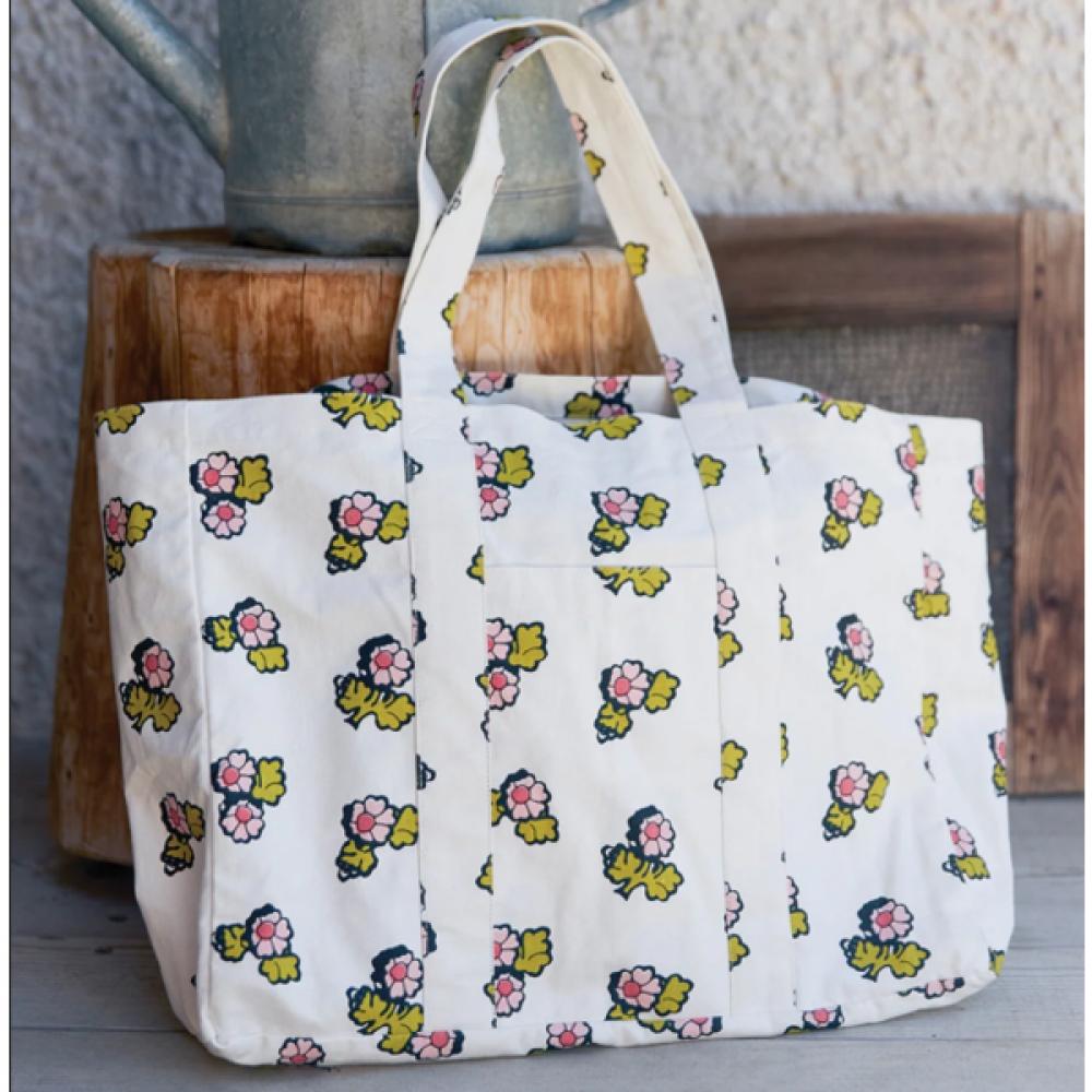 Bonton Bt Ow fLOwer Tote Bag  L  75a7t 832 04
