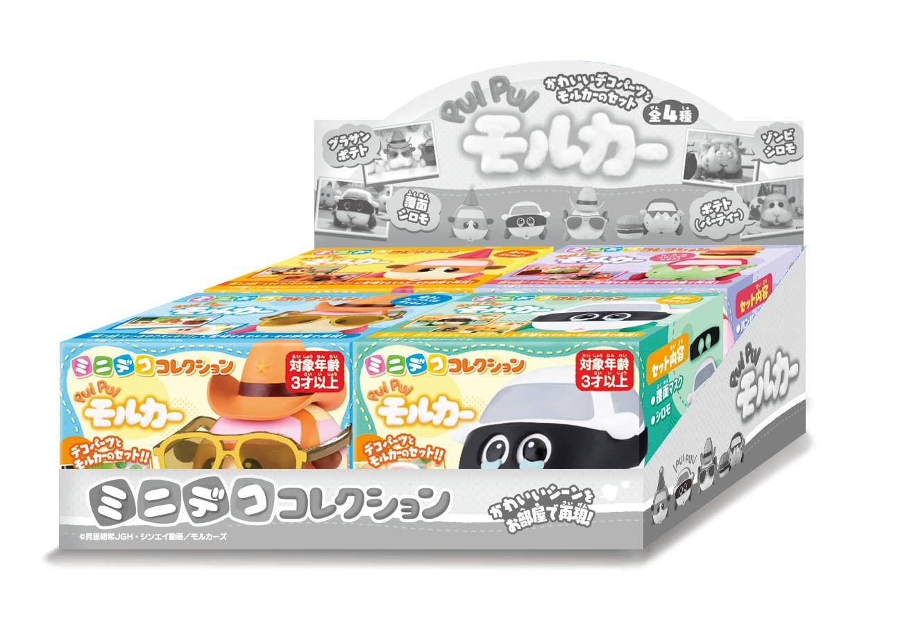 

Mini Deco Collection PUI PUI Molcar 4 types x 1pc each Assorted BOX