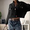 Women's Casual Long Sleeve Jacket Sweater 2025 Autumn and Winter