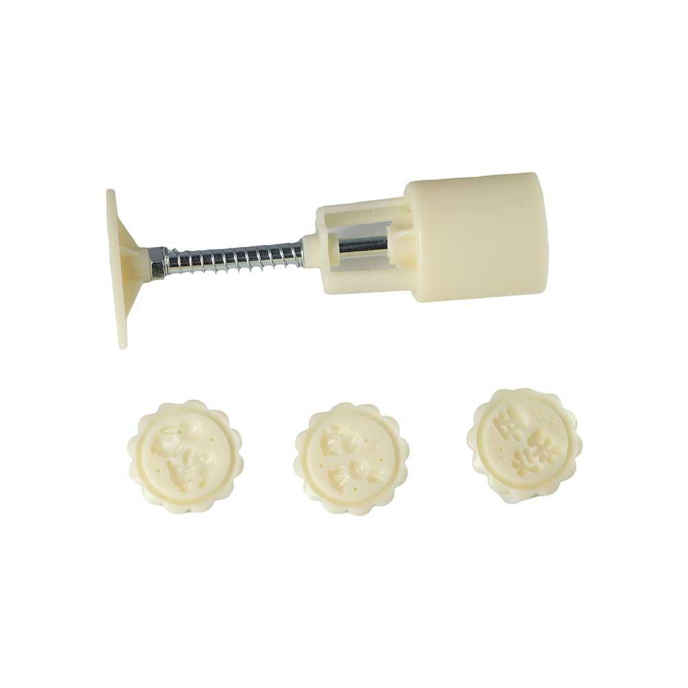 Rabbit Pattern Mooncake Stamp Plastic Mooncake Molds Cute   Baby Complementary Food