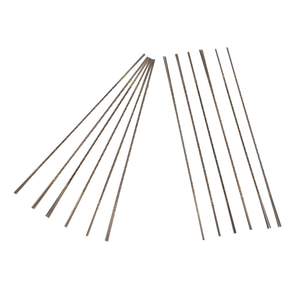 144 Pack 6/0 Jewelers Saw Blades High Hardness Scroll Saw Blades Assortment for Wood Metal Cutting