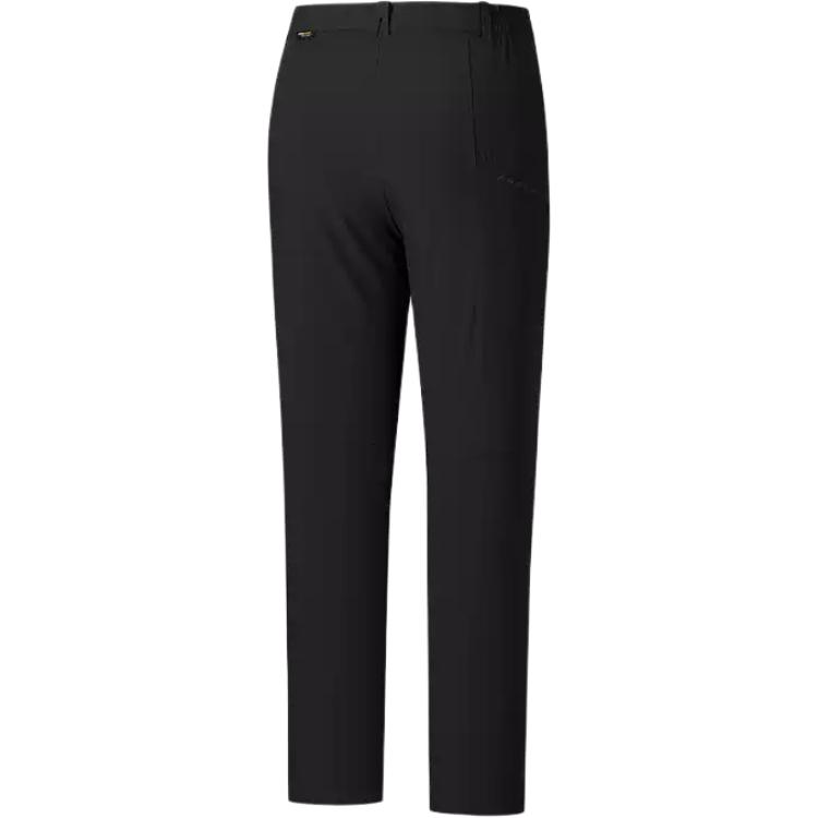 Anta Champion Outdoor Series Solid Color Mid-Rise Breathable Versatile Straight-Leg Sports Pants Women Bottoms 162530508-2