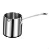 Deep Fryer Cooking Pot Saute Pan Practical Comfortable Grip Small with Handle Milk for Home