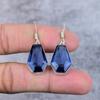 Tanzanite Quartz Gemstone 925 Sterling Silver Jewelry Earring 1.58" M-364