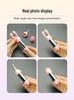 Electroplated Mini Vibrator: Silicone Head, Multiple Styles, Silver Bullet Egg