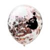 4pcs 12inch Halloween Transparent Champagne Confetti Latex Balloons Skull Witch Ghost Black Cat Halloween Scary Decors Supplies