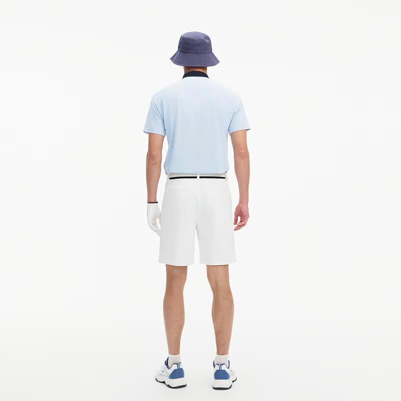 Biyinlefen Men's Short Sleeve Golf Polo Shirt