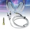 Headphone Replacement Cord with Reinforced PVC Construction Clear Signal Transmission for Studio Equipment