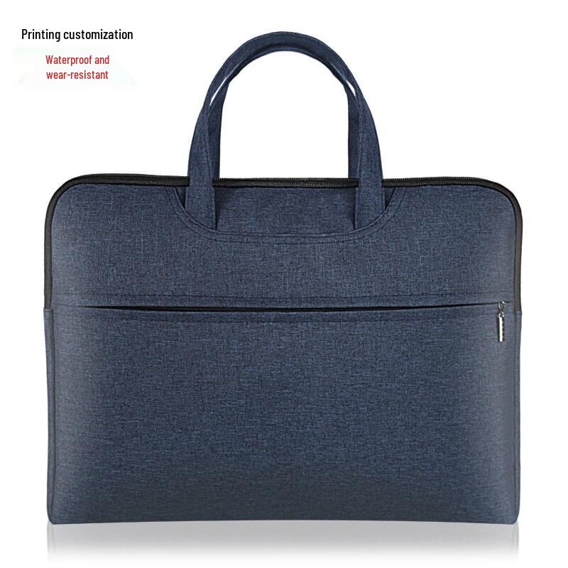 JianTeng 601 Business Canvas Zipper File Bag
