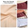FINETOO 3Pcs Seamless High-Waisted Panty Anti-Slip Briefs Sexy Women's Underwear Anti-Curling Underpants S-3XL Large Size Pantie