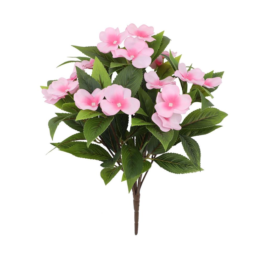 Sztuczne Kwiaty Azalia Niecierpek Dekoracja Domu Na Zewnątrz Dziedziniec Ogrodzenie Bonsai Sztuczne Kwiaty