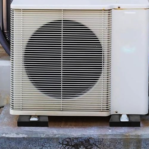 Roczential Rubber Pad Set, Anti-Slip, Height Adjustable, Soundproof, and Anti-Vibration Rubber Pads for Tables, Chairs, and Beds, Prevents Noise and V