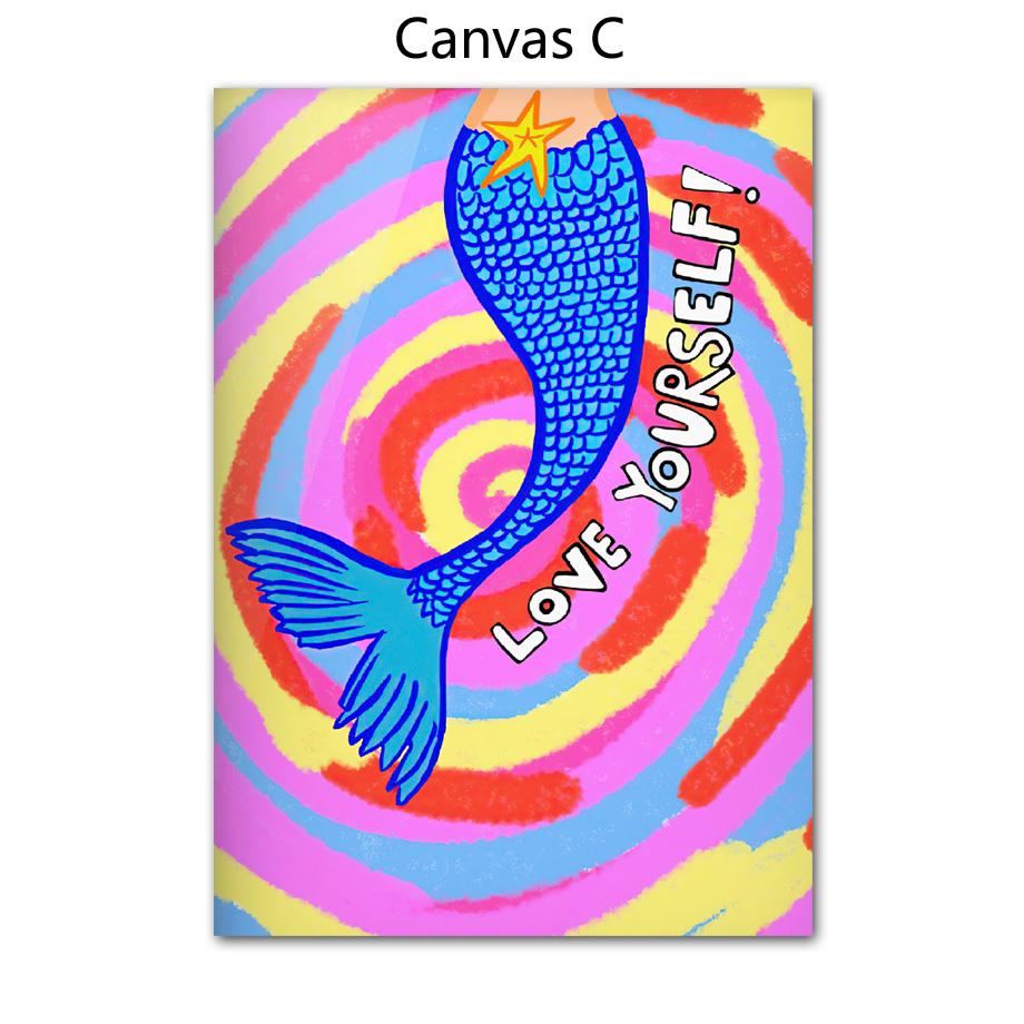 Morocco Paris Spain Pasta Bee Mermaid Bus Nordic Posters And Prints Wall Art Canvas Painting Wall Pictures For Living Room Decor