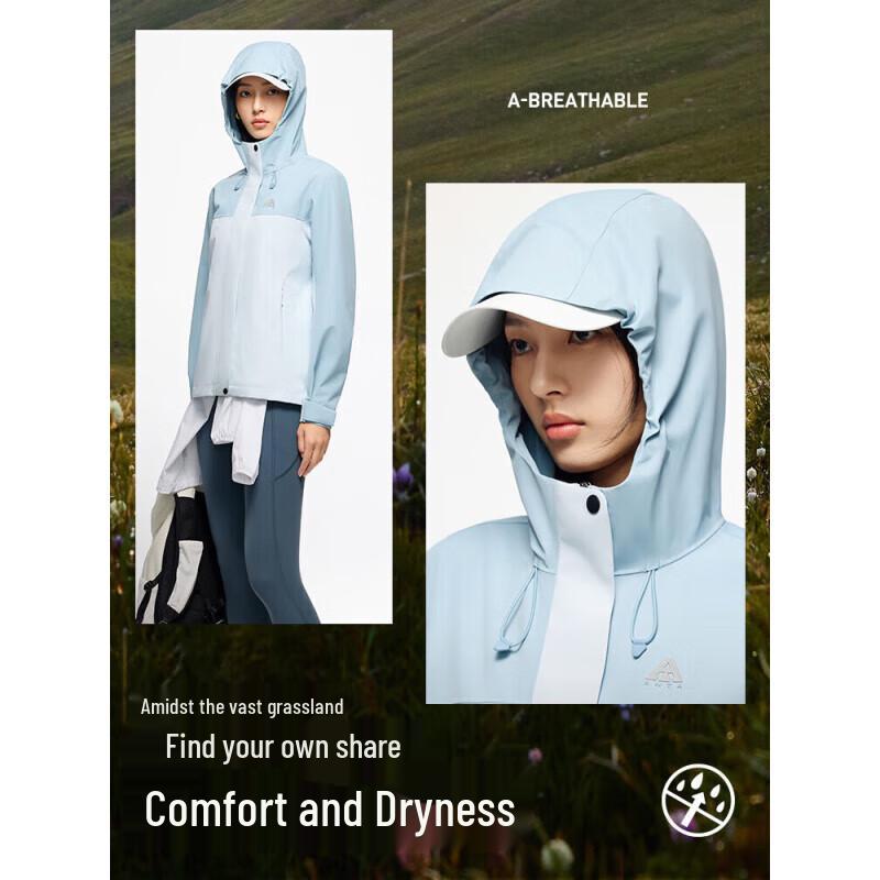 Anta Women s Earth Shell Outdoor Waterproof Jacket XL