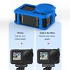 Full Protective Frame Case for Osmo Action 4/3 Silicone Border Protector Cover Quick Release with Neck Rope for DJI Action 3 4