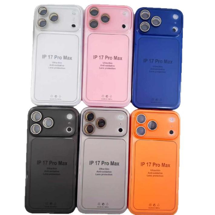Ultra-dünne TPU-Handyhülle für iPhone 13-17, Präzise Passform für 16ProMax, Weich und Langlebig.