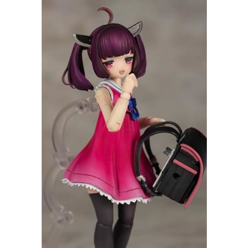 PM Office A Plafia Tohoku Kiritan Mini Figure Set, Approximately 120mm Tall, 1/12 Scale, Pre-Colored Plastic Model Kit, PP249